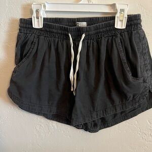Billabong Gray Road Trippin Elastic Waist Shorts